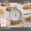 Taylor - Termómetro para horno de cocina de 2.5 pulgadas,