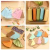 Operitacx 5pcs Binder Clips Note Pads Flash Cards Practical Memory