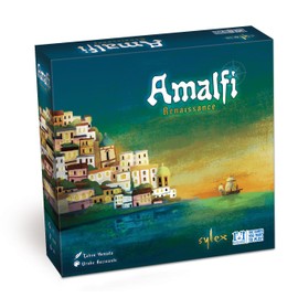 R & R Games Amalfi Renaissance - Ship & Lighthouse Placement Game, Navigate, Discover & Acquire, Ages 14+, 1-4 Players, 90-120 Min