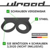 ULROAD 2 x Wall Mount CO2 Bottles Compatible with Sodastream