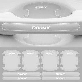 Roomy Door Handle Protector, Suitable for All Series, Car Parts, Door Handle Protection, Scratch-Resistant, Exterior Parts, Seal, Sticker, Cover, Includes Exclusive Logo, Easy Installation, Set of 8