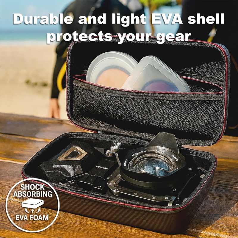 DIVEVOLK EVA Box for Seatouch 4 MAX Underwater housing Black