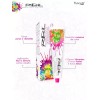 RBL Tinte De Colores Fantasia Para Cabello Rbl Nutrapel 90grs