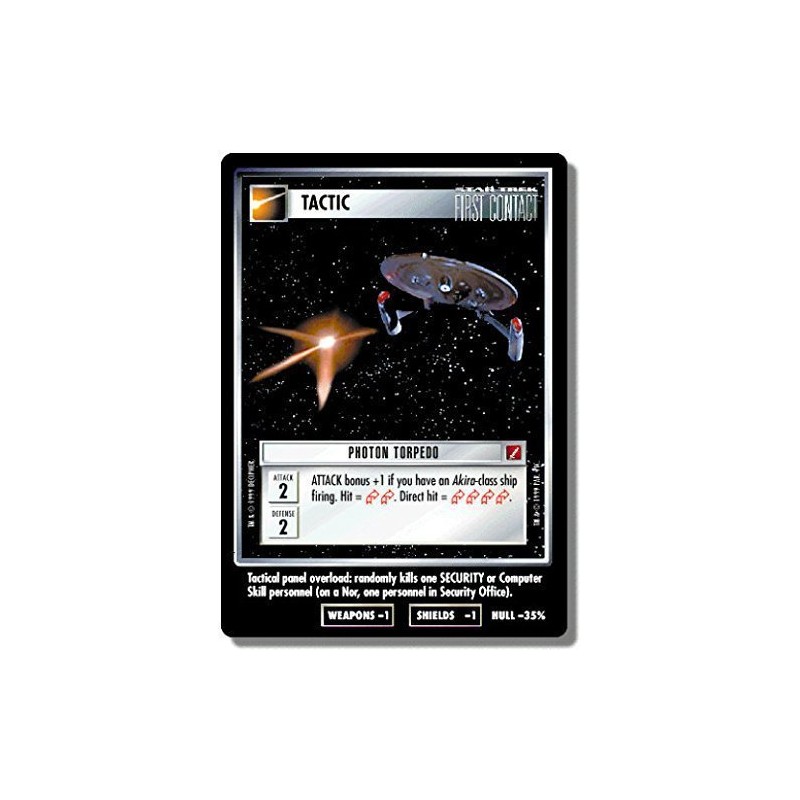 Decipher Star Trek CCG 1E BOG Blaze of Glory Photon