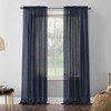 No. 918 Erica Crushed Textured Sheer Voile Rod Pocket Curtain