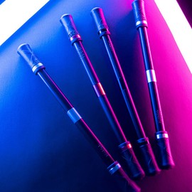 Ouceanwin Pack of 2 Rotating Pen, Rotating Pen, Finger Spinning Rotating Pen, Rolling Finger Rotation Pens, Rotating Ballpoint Pen Gifts for Students, Entertainment