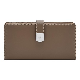 Fossil Women's Lennox Bi-Fold Wallet, gray, S