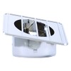 United Pacific C677217 Chrome Defrost Duct For 1967-72 Chevy and