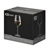 Krosno Large White Wine Glasses Set of 6, 13.2 oz,