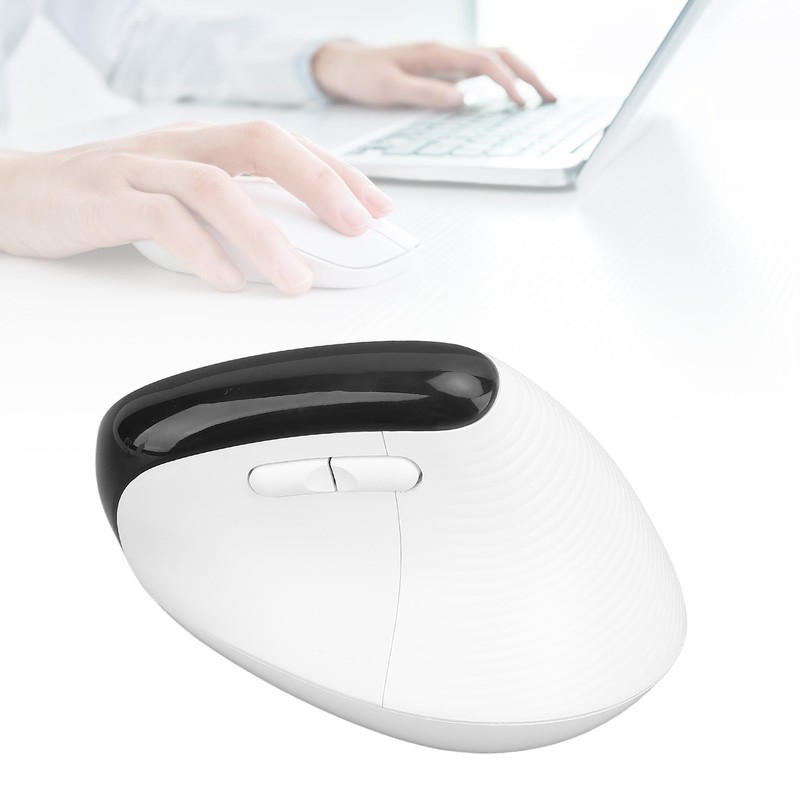Bluetooth Wireless Mouse 4000DPI Ergonomic Design Reduce Muscle Strain Vertical