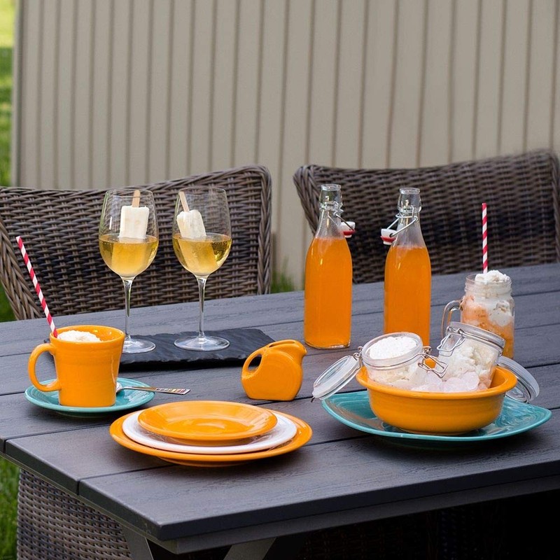 Fiesta 7.25" Round Salad Plate, Butterscotch