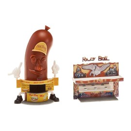 Hot Dog Man and Power-Ball Throwing Booth Fairground Attractions HO Scale Kit