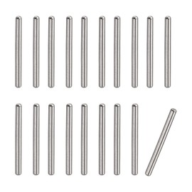 sourcing map 0.8 x 12 mm Tension Pins Pack of 100 304 Stainless Steel Round Head Flat Bevelled End Fasteners