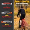 NineLeaf Smart Bike Seat Tail Light Kit, Anti-Theft Bike Alarm