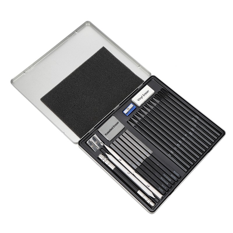32Pcs Sketch Pencil Set Beginner Painting Tool Art Supplies with
