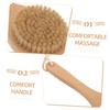 minkissy Body Scrub Brush Set 2pcs Bath Brush for Adults