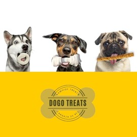 Huesos de Carnaza Natural para Perro 2-3(5-7 cm) 75 Piezas, Alto en Proteína, 4% Grasa Cruda, 78% Proteína