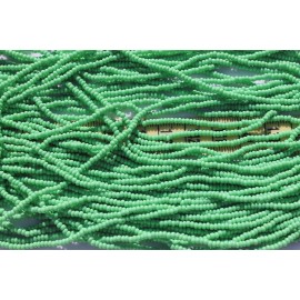 PRECIOSA Light  Green Opaque 11/0 Czech Glass  Seed Beads Crafts Jewelry Making /hank
