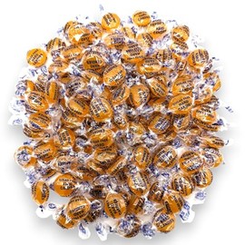 Sugar Free Butterscotch Hard Candy - 2lb of Sugar Free Hard Candy Individually Wrapped - Classic Buttery Sweetness, Perfect for Gatherings or Guilt-Free Treats