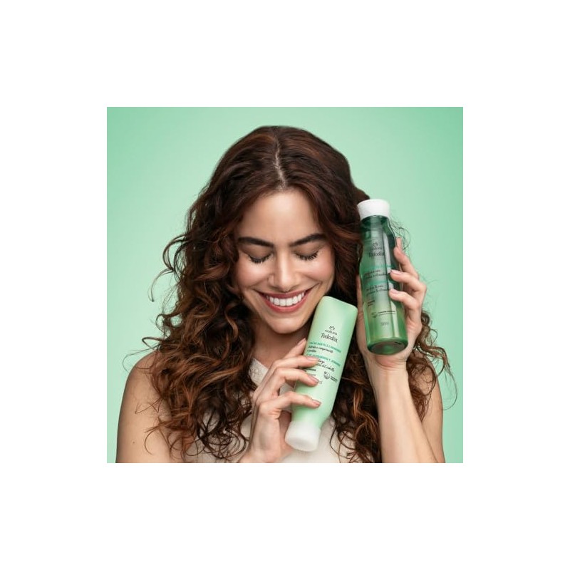 Natura Tododia Acondicionador Detox Capilar, Té de Hierbabuena y Jengibre,