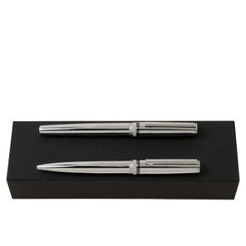 Gear Chrome Gift Set (Ballpoint Pen & Rollerball)