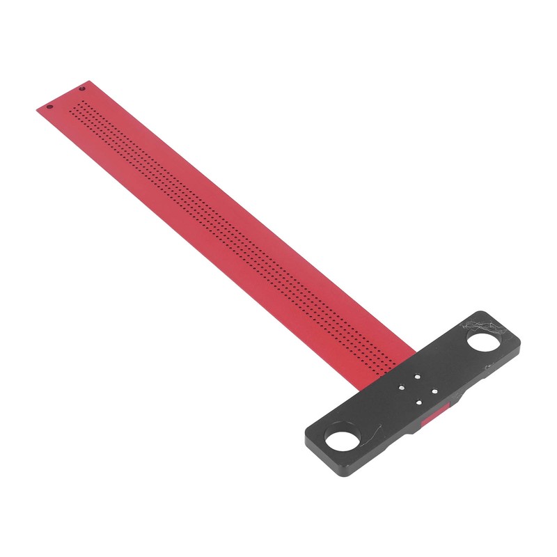 Woodworking Scriber T Square Ruler Metric Aluminum Alloy for Carpenter