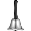 Hand Bell Table Bell Silver for Kitchen Reception Hotel Restaurant