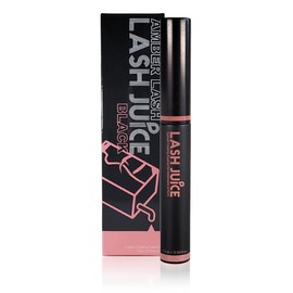 Lash Juice by Amber Lash, 3-in-1 Coating Sealant for Eyelashes with Lash Extensions and or Lash Lift Perm, Lash Serum to Protect, Nourish and Promote Healthy Thicker Fuller (Black)