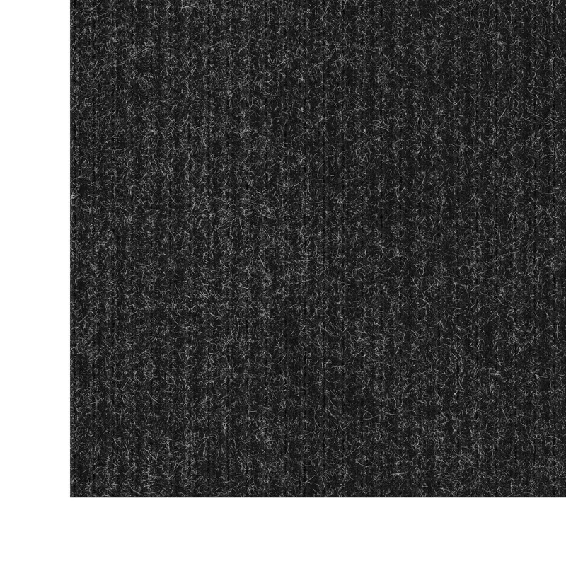 Ottomanson Solid Design Non-Slip Rubberback 2x10 Indoor/Outdoor Runner Rug for