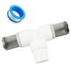 1/2" T Strainers Steel Filter Cover Connected 1/2 in PVC