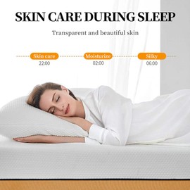 Hppsctink Reis-Maske, Reis-Schlafmaske, Nährende & feuchtigkeitsspendende Soft Skin, Verbesserte Gesichtshaut, 4ml*20pcs, facial mask