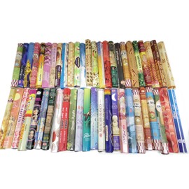 Palmart Stick Incense, Indian Incense, Hexagonal Incense, 20 Box Set HI-MIX2