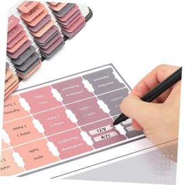 jojofuny 5Sheets Bible Index Tabs Decorative Book Tabs for Navigation Paper Bible Labels for Study Practical and Creative Bible Study Supplies