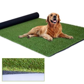 ALTRUISTIC Pet Artificial Grass Mat Customized Sizes,1 x 3 Feet Synthetic Fake Grass Astro Turf Indoor Outdoor Garden Lawn Landscape Faux Grass Rug with Drainage Holes,Puppy Pee Pad for Dogs