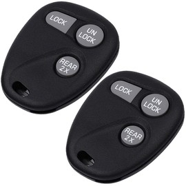 ANPART 2 X Remote Key Fob for 97-02 for Chevy for GMC for Oldsmobile Express Sonoma for Astro for Suburban 1500 for Tahoe Yukon Jimmy Savana Bravada 16245100-29 ABO1502T Keyless Entry Transponder