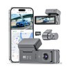 4K Dash Cam Front Rear: Dual Dash Camera for Car,