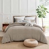 Levtex Home - Mills Waffle Beige Fawn Duvet Cover Set