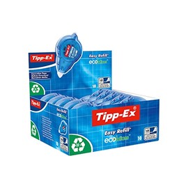 BIC Tipp-Ex® Ecolutions® Easy Refill Correction Roller, 14 m x 5 mm