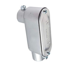 Electrical EMT LB Conduit Body Combination Threaded/Set Screw with Cover & Gasket included (1-1/2")