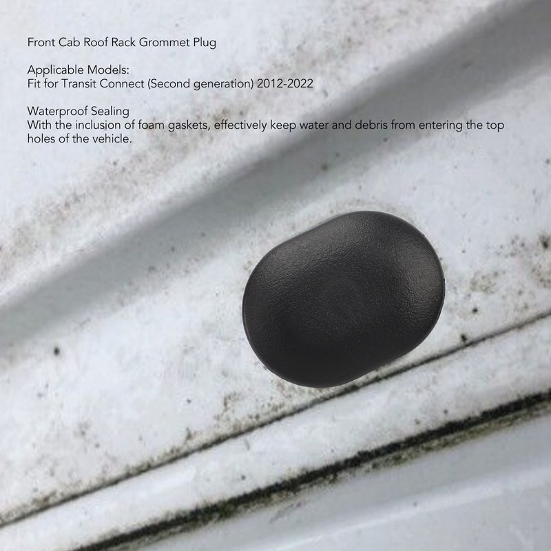 2Pcs Front Cab Roof Rack Grommet Plug Waterproof Protective Roof
