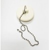 1 to 1-3/8" Rubber Sink Stopper with 11" Chain