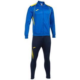 Joma Men's Championship VII Tracksuit, Royal Yellow Navy, L