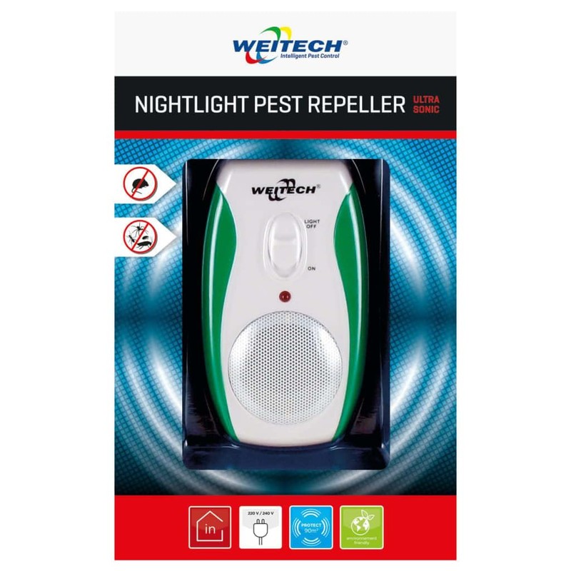 Weitech wk0190 Ultrasound Distributor with Night Light - Drives Away