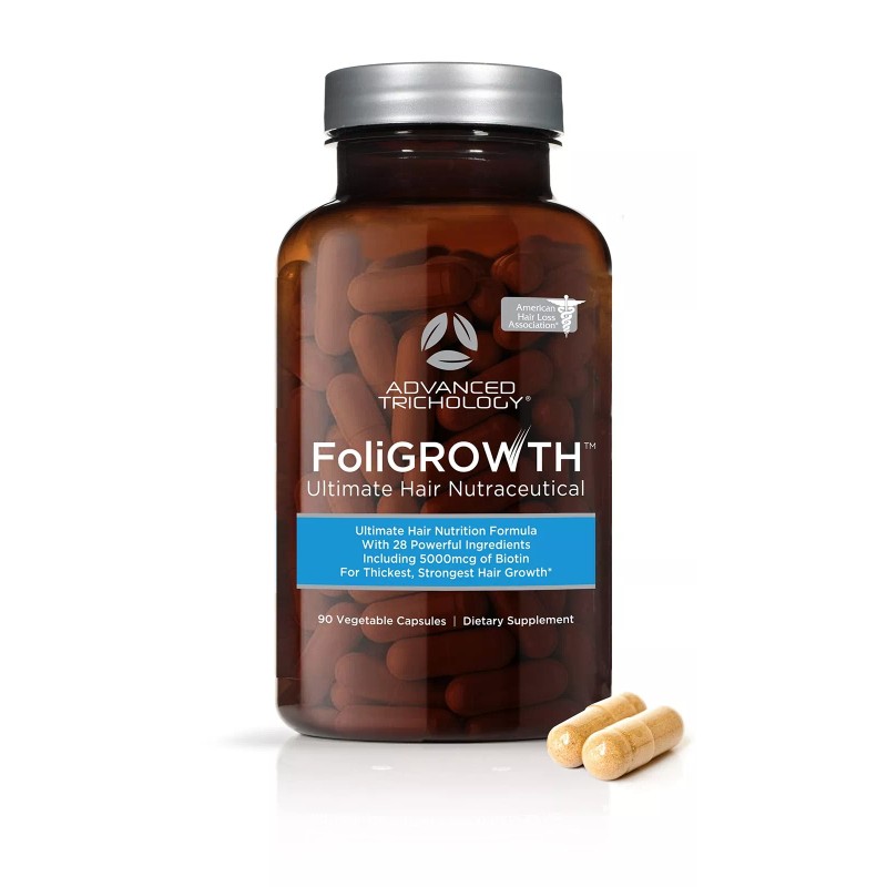 Advanced Trichology FoliGROWTH™ Hair Growth Supplement for Thicker Fuller Hair