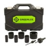 Greenlee 830 HOLE SAW KIT, 1/2-Inch Through 2-Inch, Black