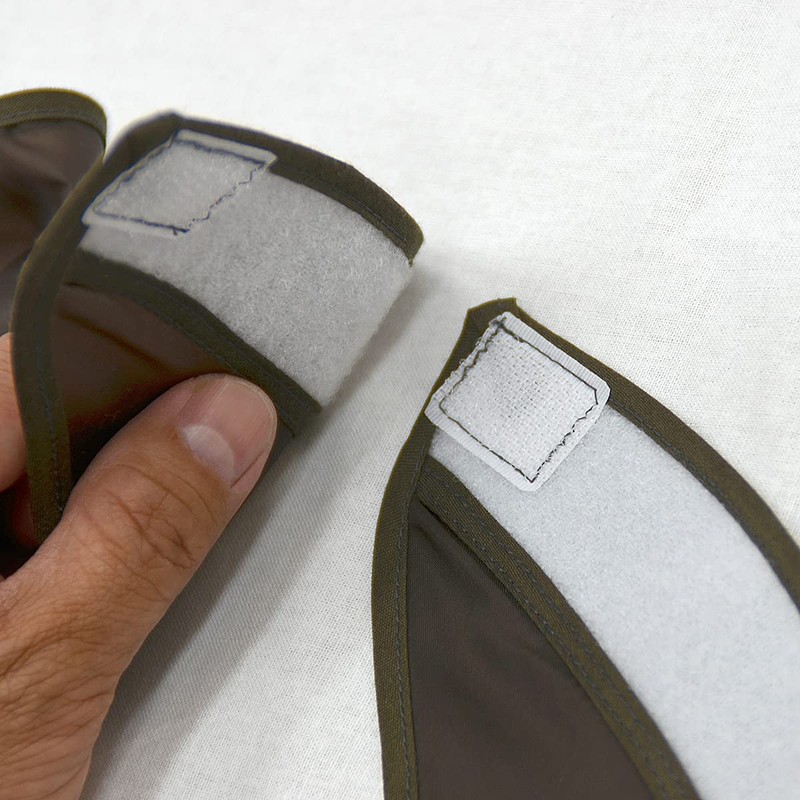 Rakken Meal Apron, Nursing, Meal Apron, Reusable (Brown)