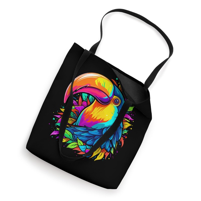 Colorful Toucan Tote Bag