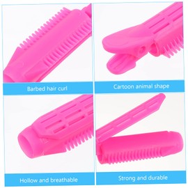 Healvian 6pcs Hair Shaping Clips for Women Non-Slip Curlers for Voluminous Waves for Home Hair Styling No Heat Required