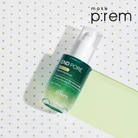 Make Prem End Pore Vegetal All Tightening Serum 50ml [GIFT] Inteca Cream 10ml + Sachet 2 Sheets