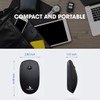 NexiGo Wireless Mouse, Slim Mouse 2.4G Portable Mobile Optical Office